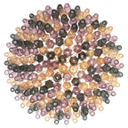 Murano Poliedri Faceted Multicolor Glass Chandelier product image