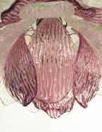 Vintage Murano Transparent Amethyst Glass Chandelier product image