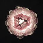 Vintage Murano Transparent Amethyst Glass Chandelier product image