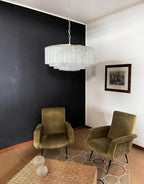 Murano Large Transparent Glass Tube Chandelier product image