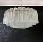Murano Large Transparent Glass Tube Chandelier product image