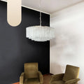 Murano Large Transparent Glass Tube Chandelier product image