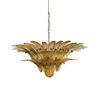 Murano Palmette Amber Chandelier product image