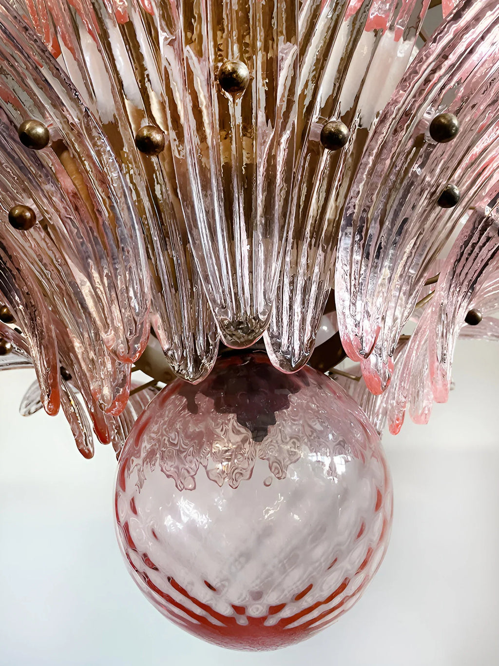 Murano Palmette Pink Chandelier product image