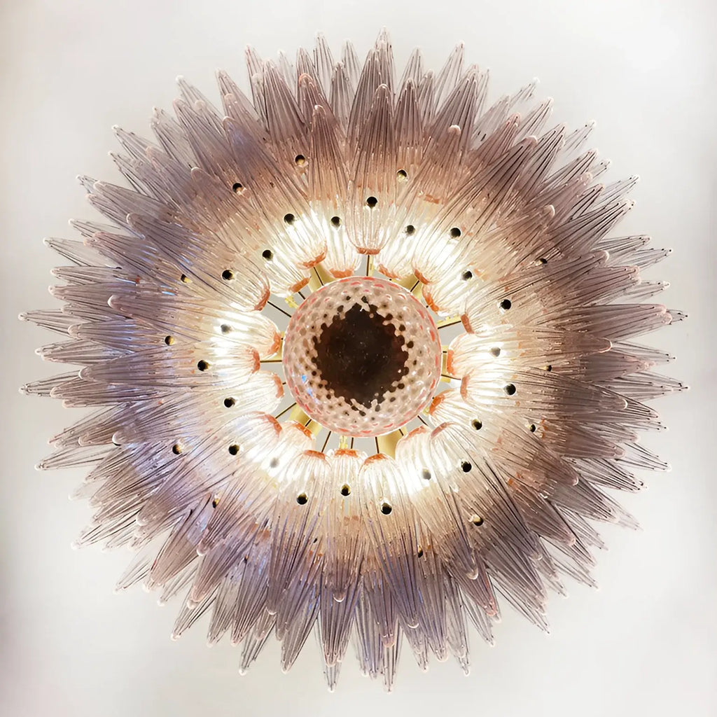 Murano Palmette Pink Chandelier product image