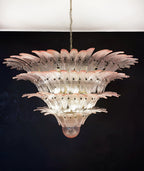 Murano Palmette Pink Chandelier product image