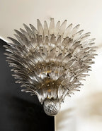 Palmette Murano Smoked Glass Chandelier product image