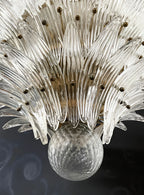 Murano Palmette Transparent Chandelier product image