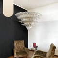 Murano Palmette Transparent Chandelier product image