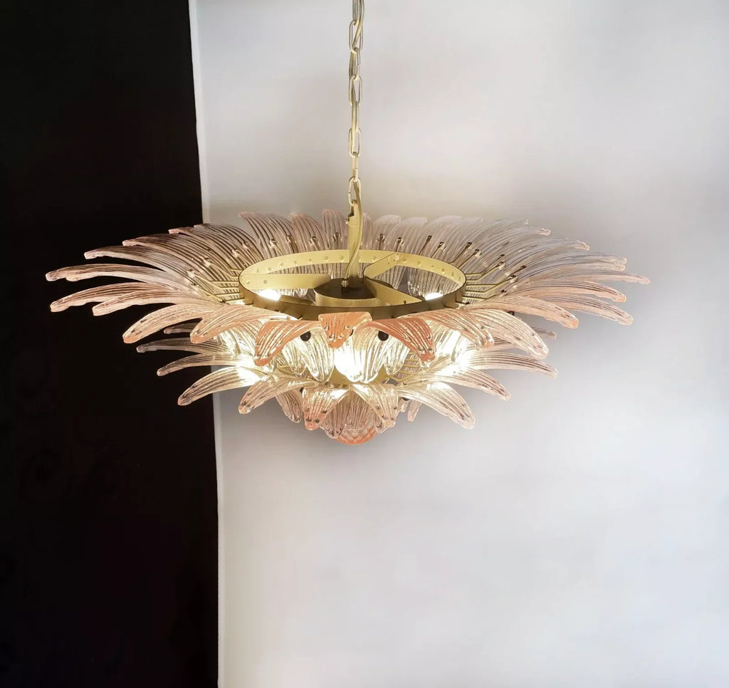 Murano Palmette Pink Chandelier product image