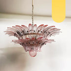 Murano Palmette Pink Chandelier product image