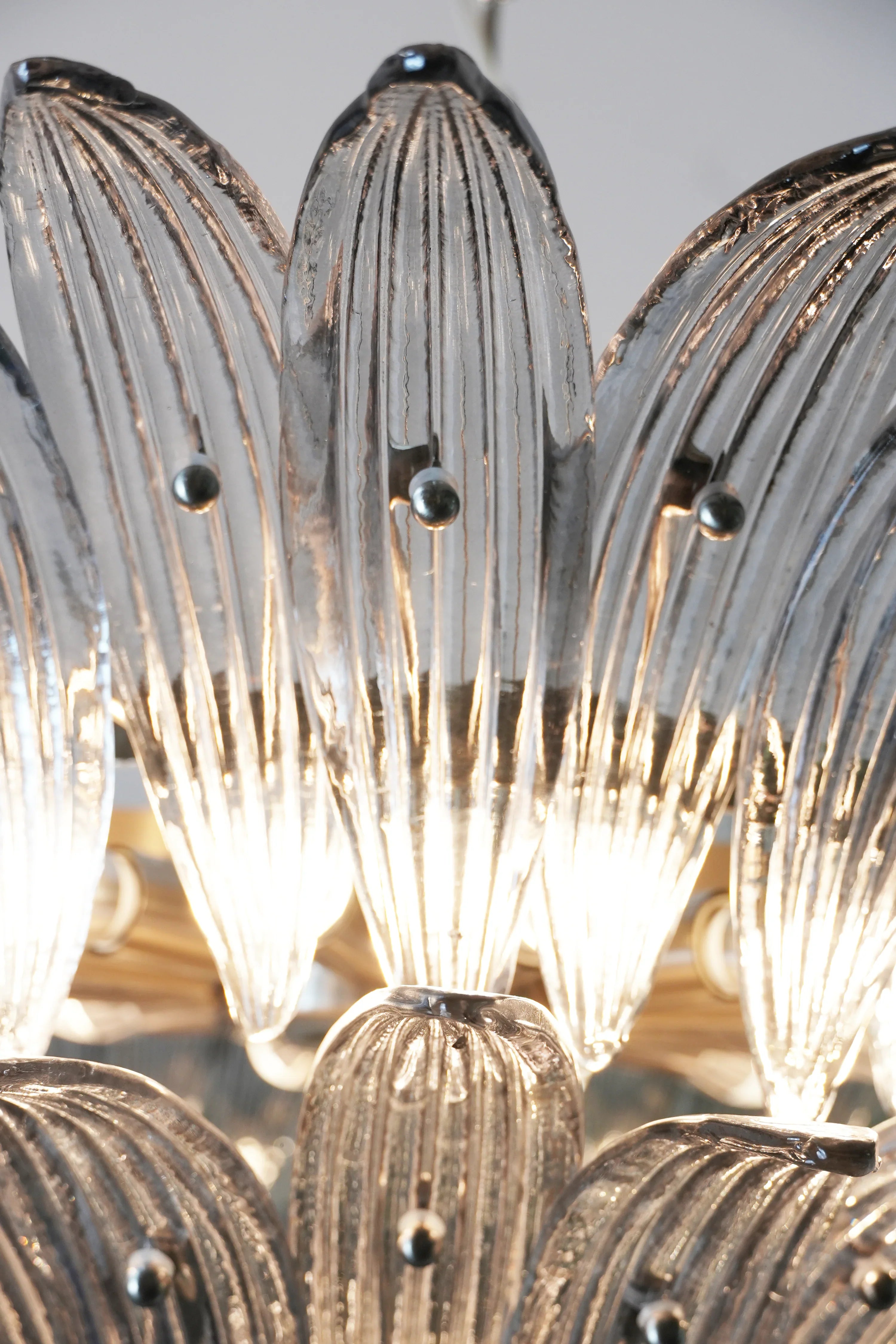 Murano Palmette Smoked Chandelier product image