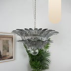 Murano Palmette Smoked Chandelier product image