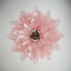 Murano Pink Ferns Glass Chandelier product image