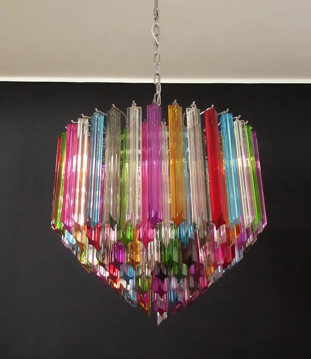 Murano Prisms Multicolored Chandelier product image