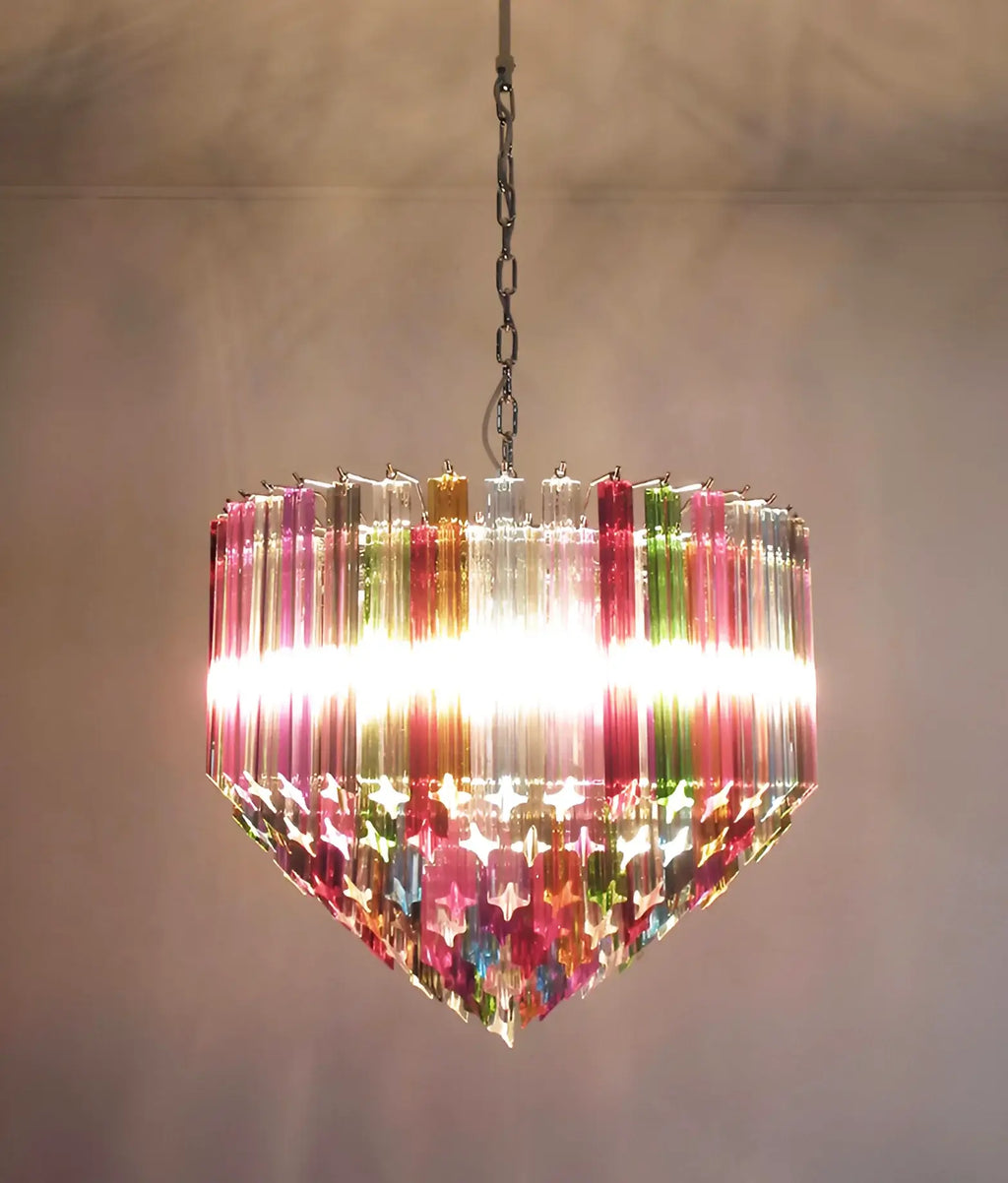 Murano Prisms Multicolored Chandelier product image