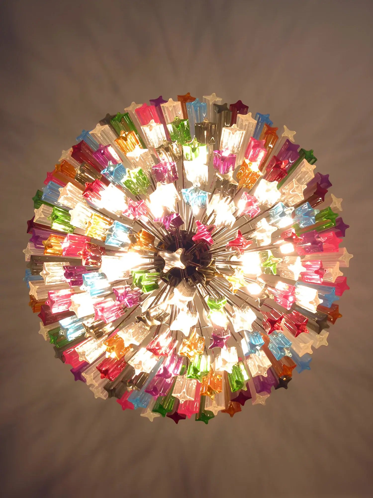 Murano Prisms Multicolored Chandelier product image
