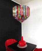 Murano Prisms Multicolored Chandelier product image