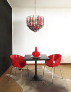 Murano Prisms Multicolored Chandelier additional product view