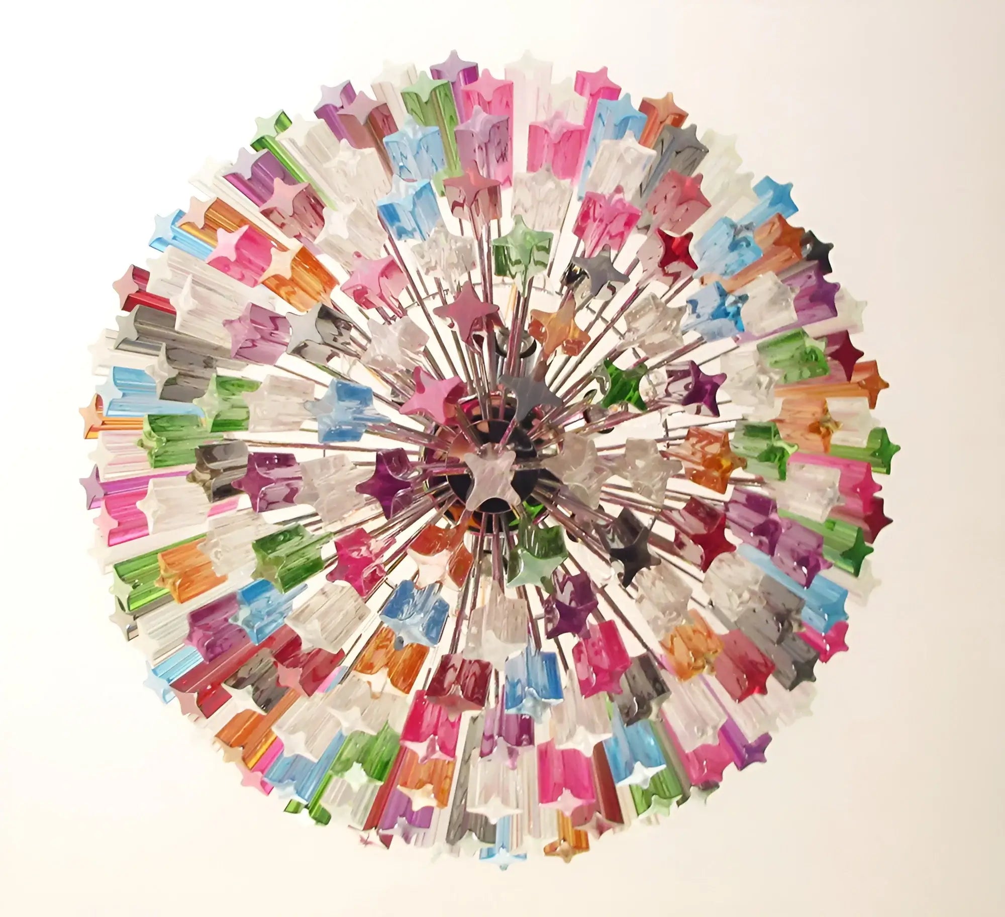Murano Prisms Multicolored Chandelier product image