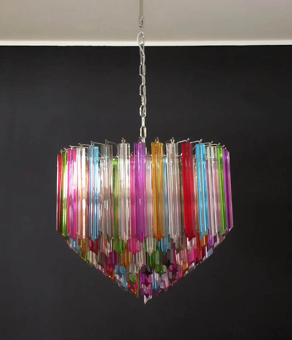 Murano Prisms Multicolored Chandelier product image