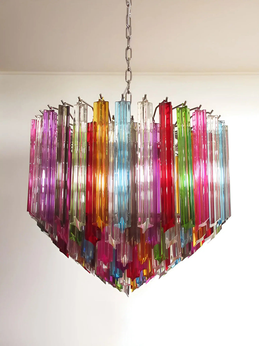 Murano Prisms Multicolored Chandelier product image