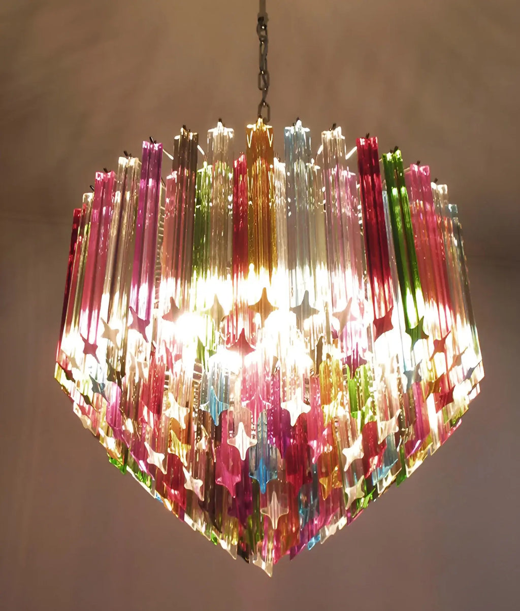 Murano Prisms Multicolored Chandelier product image