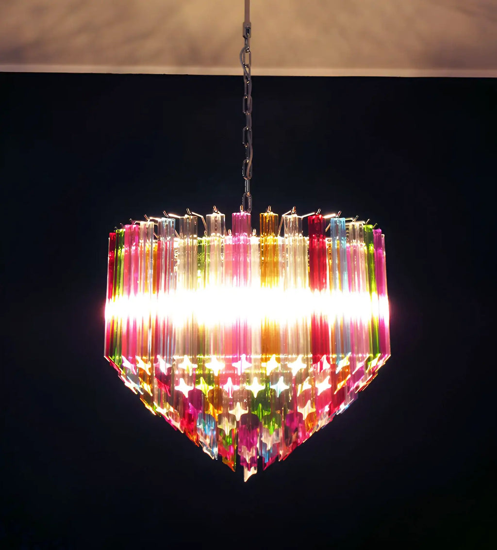 Murano Prisms Multicolored Chandelier product image