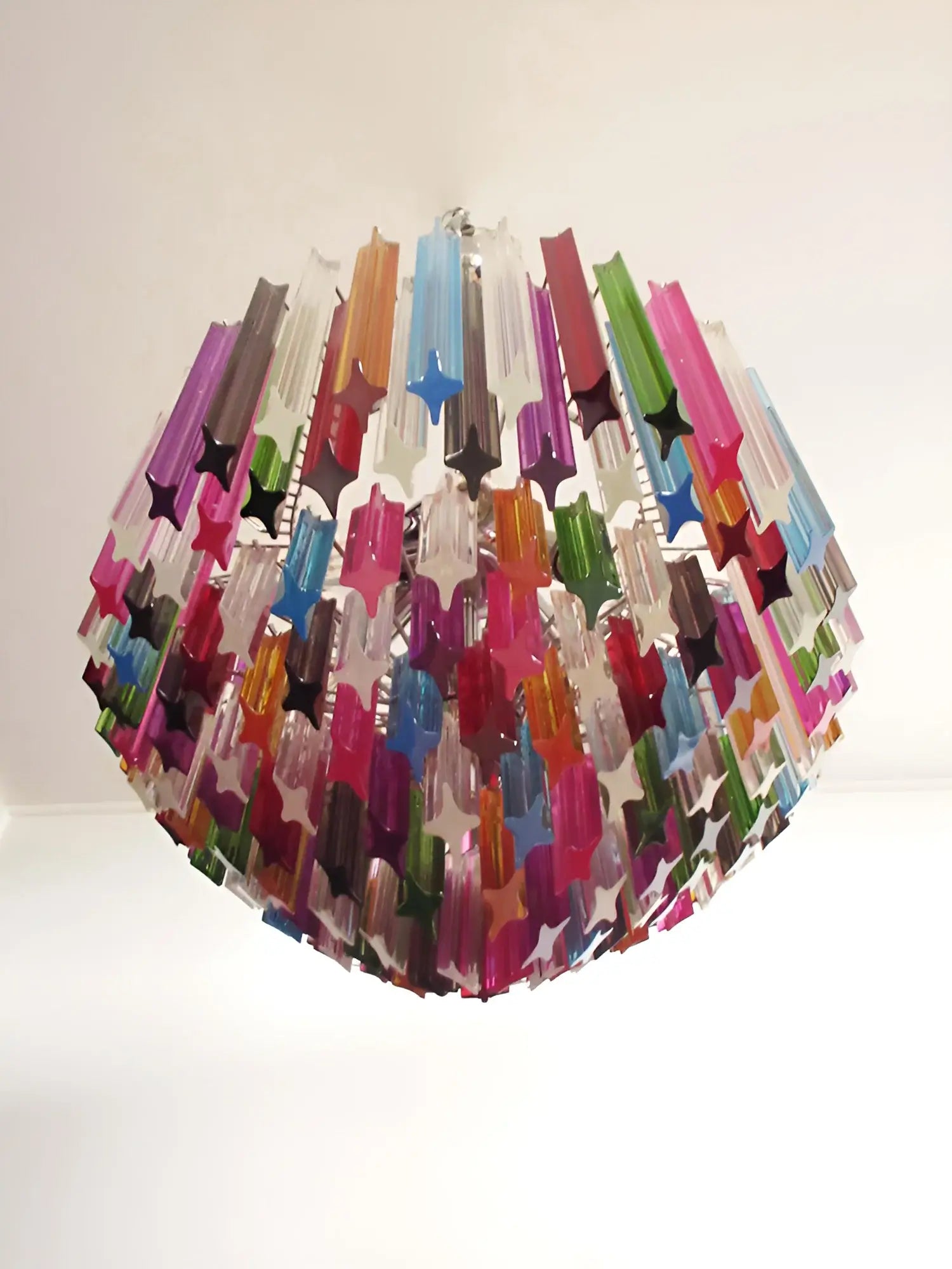 Murano Prisms Multicolored Chandelier product image
