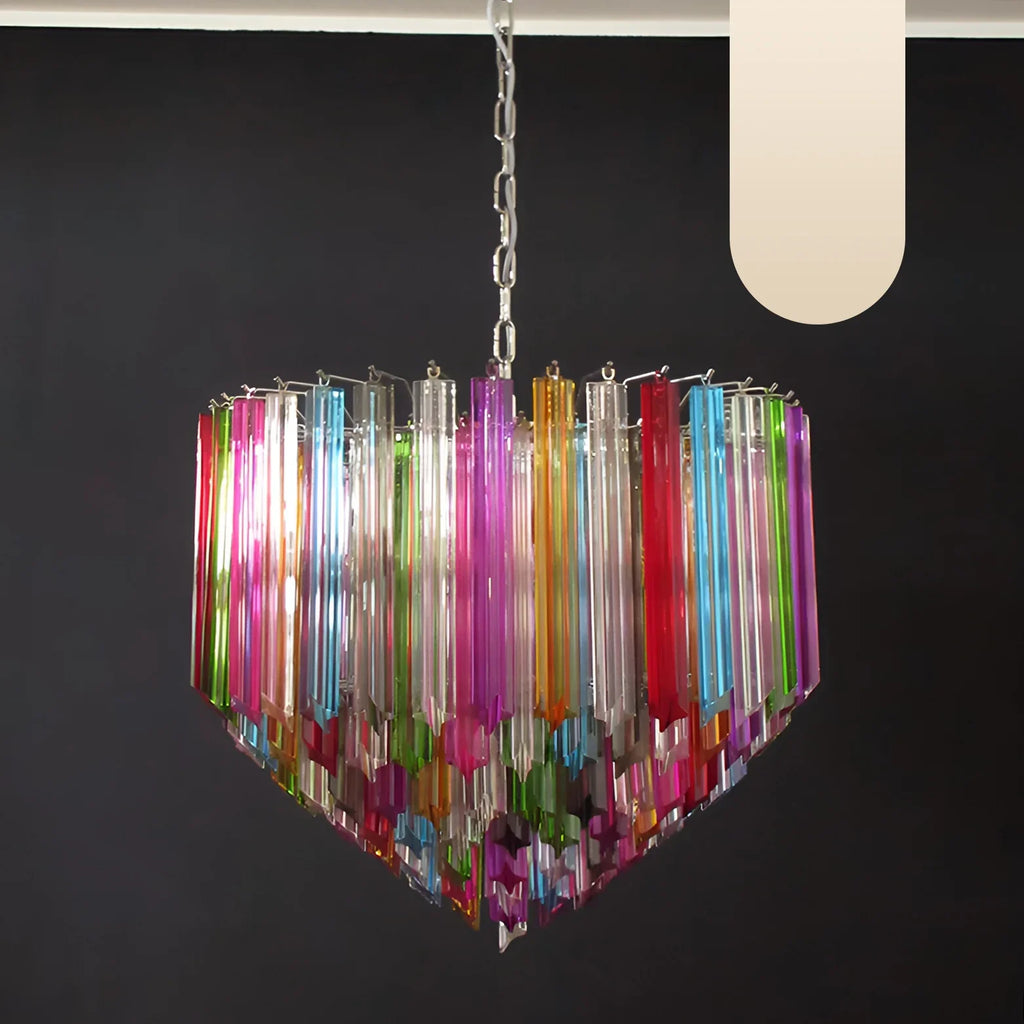 Murano Prisms Multicolored Chandelier product image
