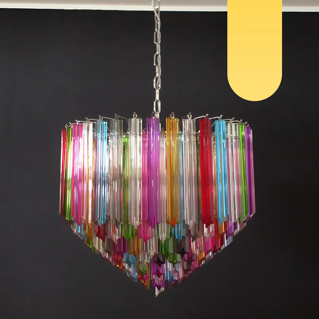 Murano Prisms Multicolored Chandelier product image
