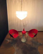 Murano Quadriedri Prisms Transparent Chandelier product image