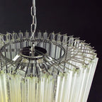 Murano Quadriedri Prisms Transparent Chandelier product image