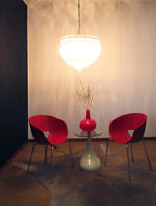 Murano Quadriedri Prisms Transparent Chandelier additional product view