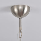 Murano Red Glass Tubes Chandelier product image