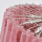 Murano Red Glass Tubes Chandelier product image