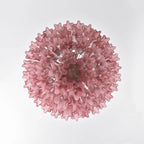 Murano Red Glass Tubes Chandelier product image