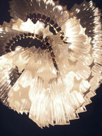 Murano Shaded Trasparent Prism Chandelier product image