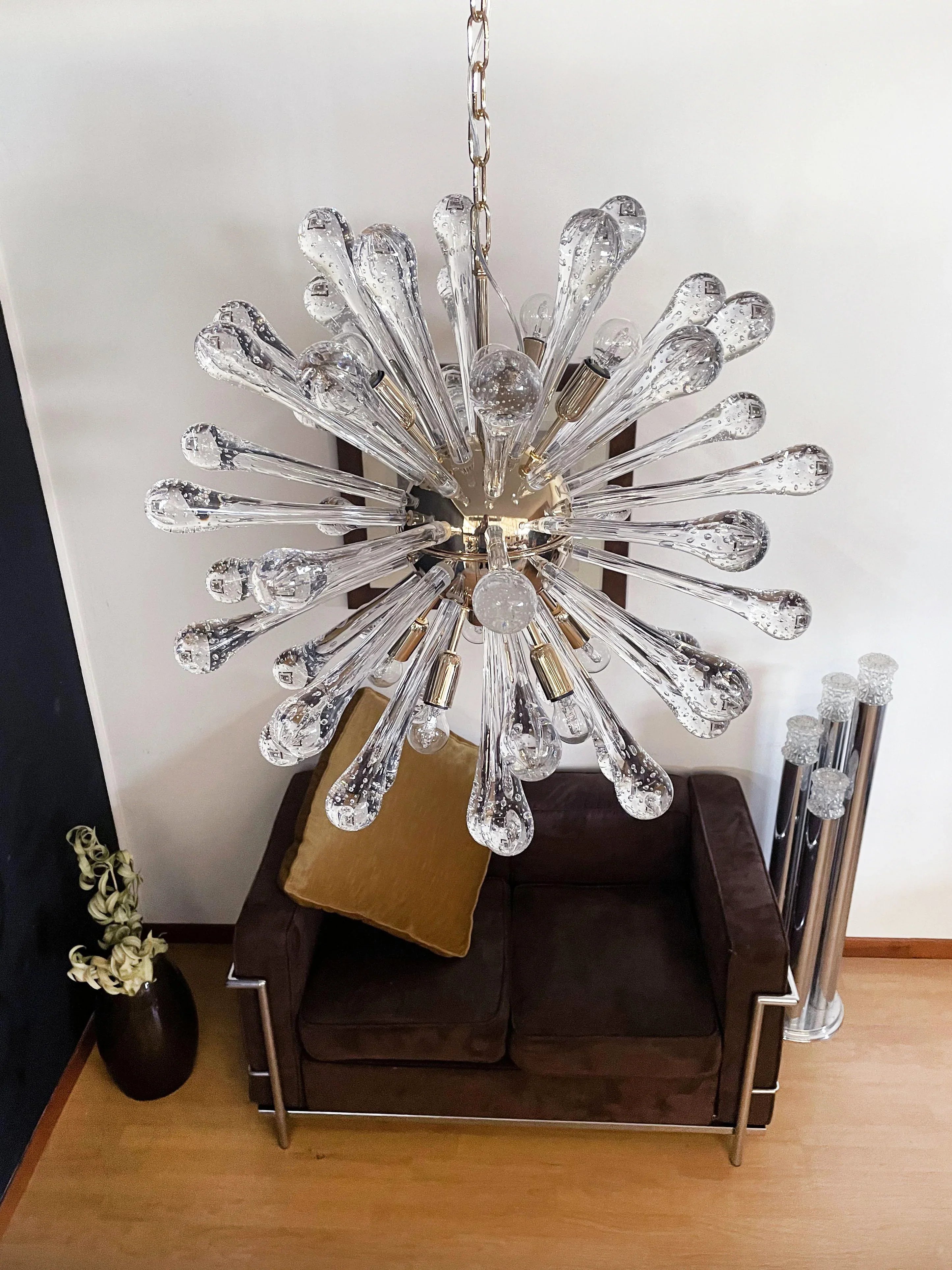 Vintage Murano Sputnik Glass Chandelier product image