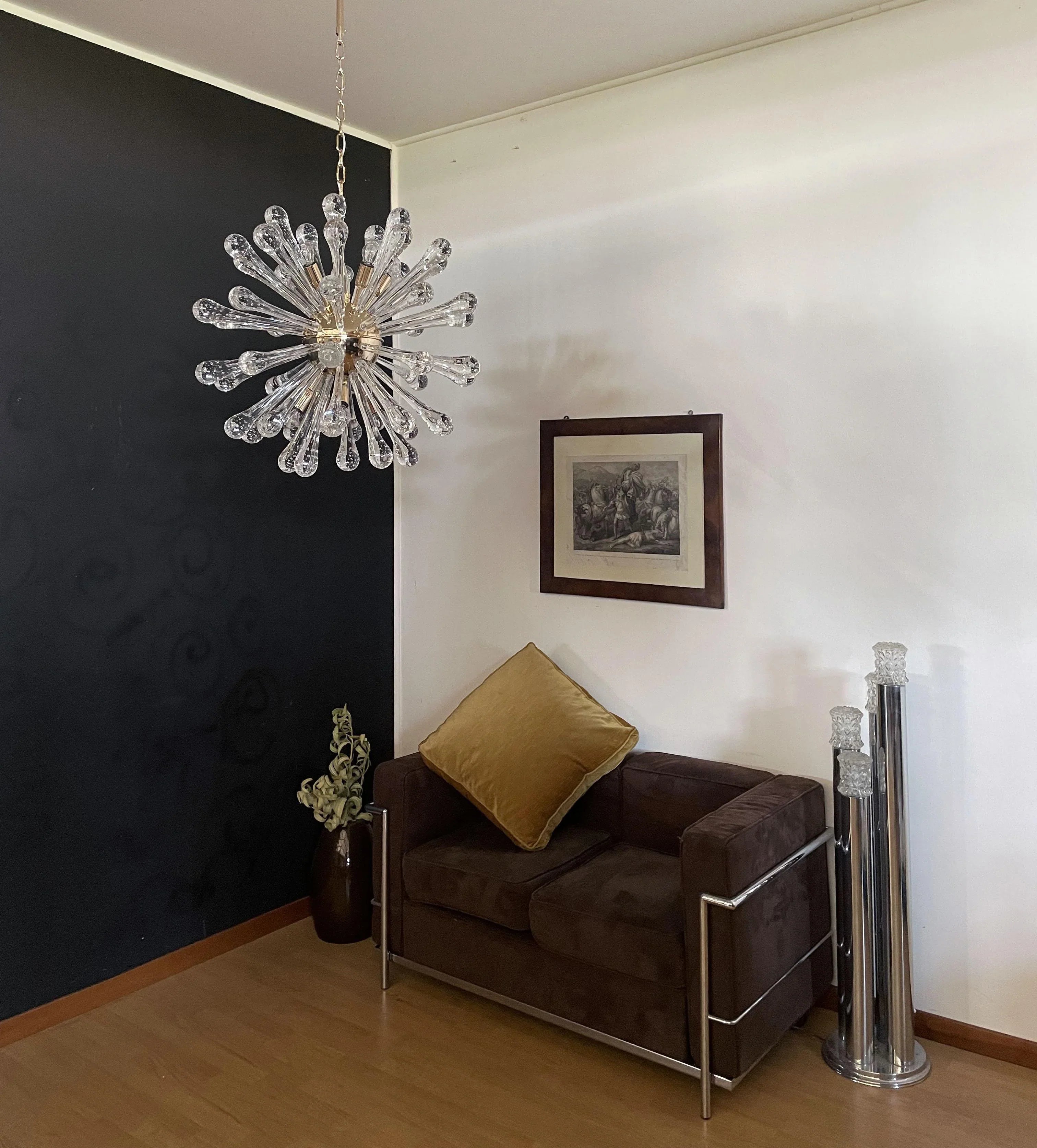 Vintage Murano Sputnik Glass Chandelier product image