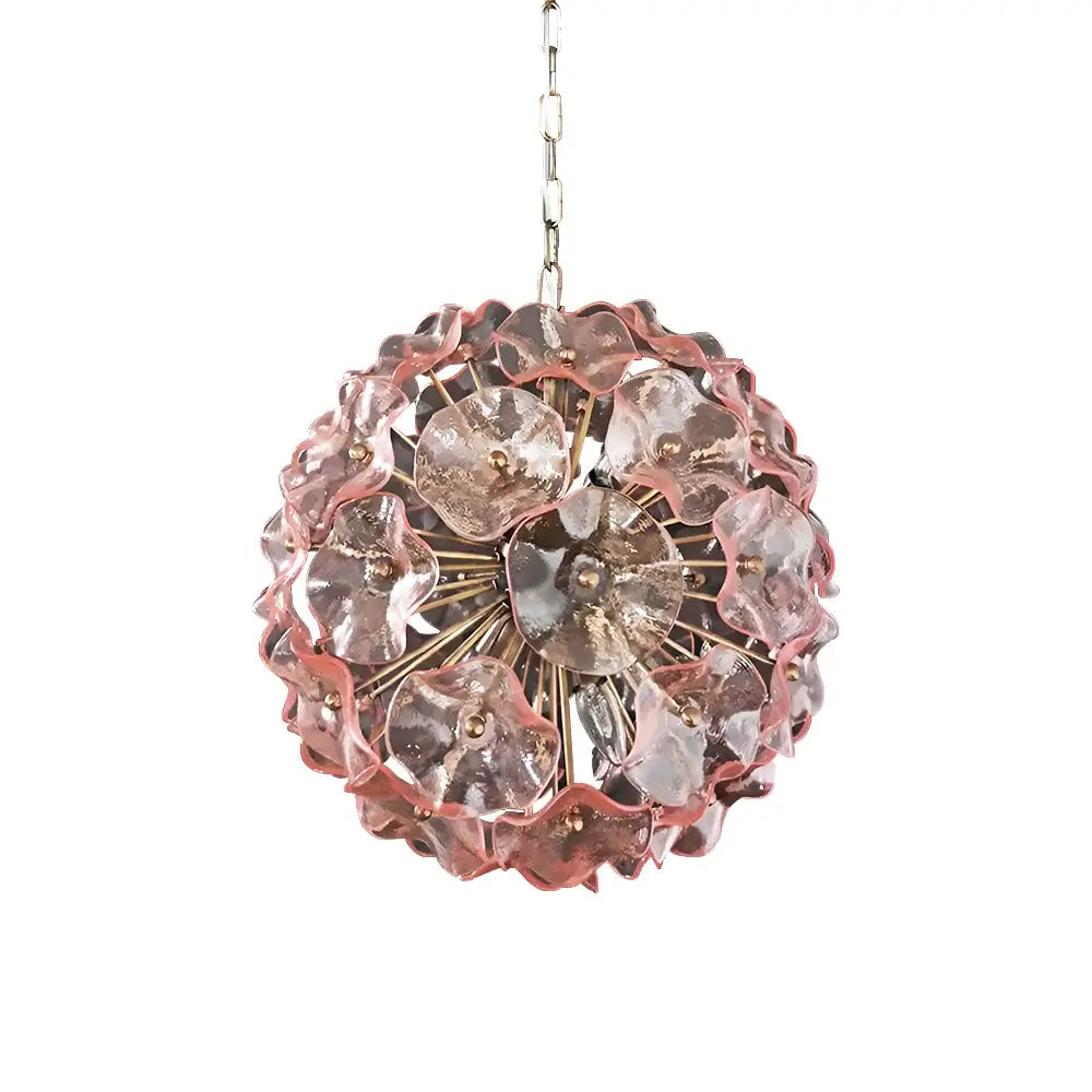 Murano Sputnik Poppy Pink Chandelier product image