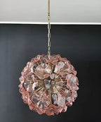 Murano Sputnik Poppy Pink Chandelier product image