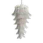 Murano Transparent Felch Spiral Chandelier product image