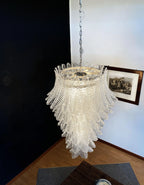 Murano Transparent Felch Spiral Chandelier product image