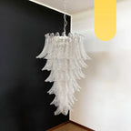 Murano Transparent Felch Spiral Chandelier product image