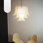 Murano Transparent Ferns Glass Chandelier product image