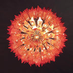 Murano Triedri Prisms Pink Chandelier product image