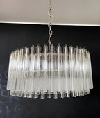 Murano Round Prisms Transparent Chandelier product image