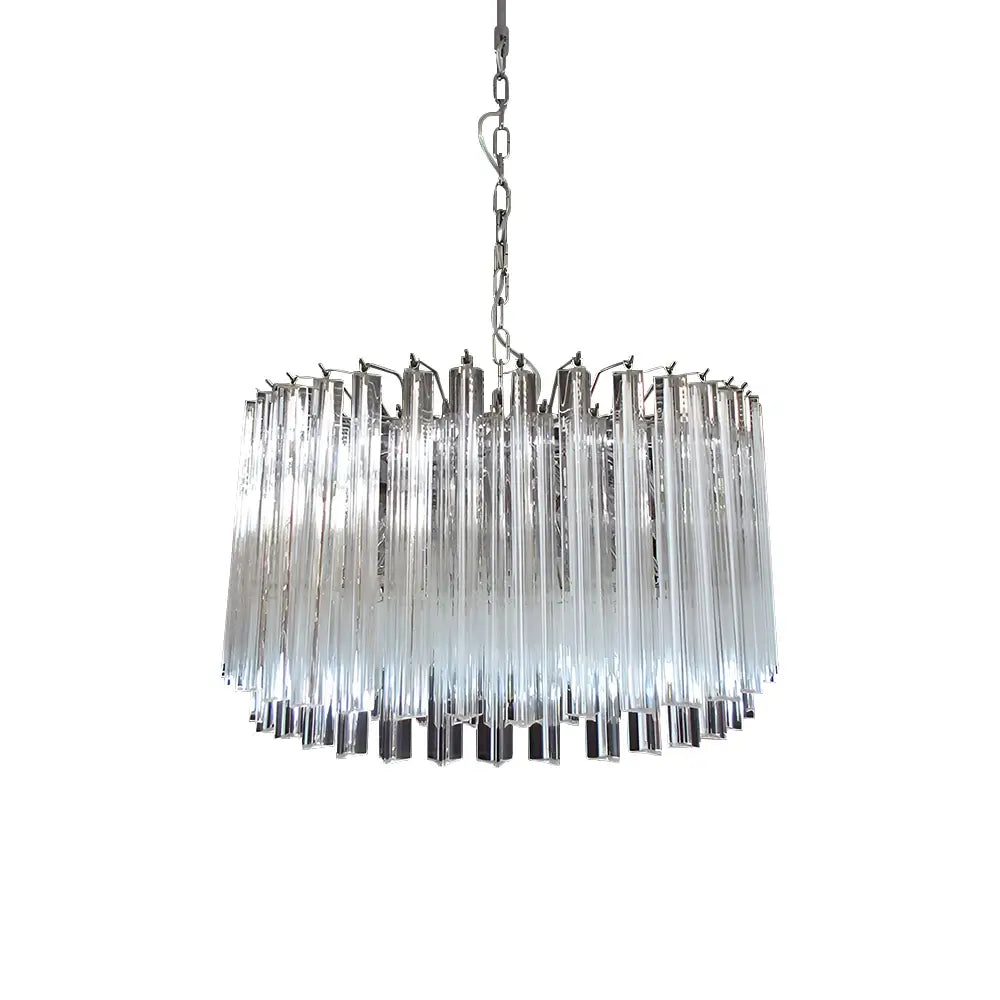 Murano Round Prisms Transparent Chandelier product image
