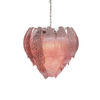 Murano Flower Bud Glass Chandelier by Bling Lighting Studio